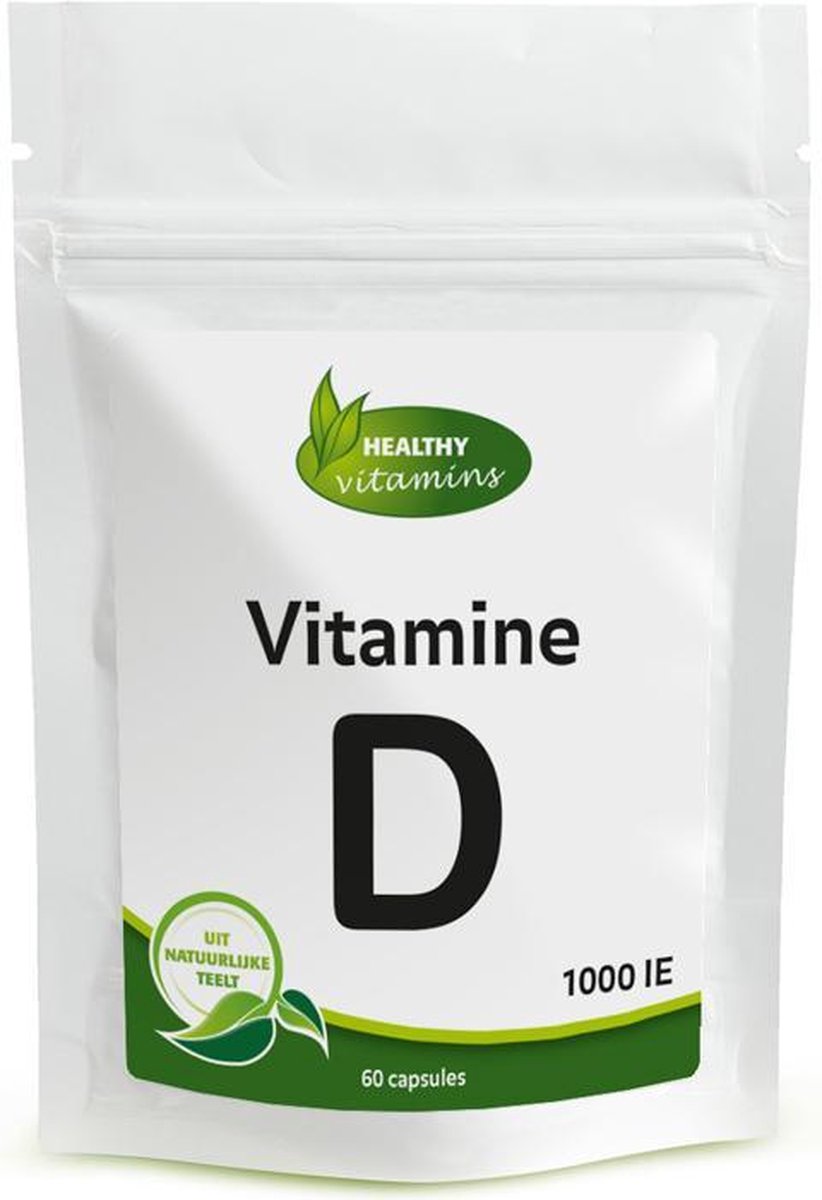 Vitamine D - 60 capsules - Uit paddenstoelen
