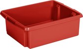 Boîte de rangement Sunware Nesta, 17 l, plastique, rouge