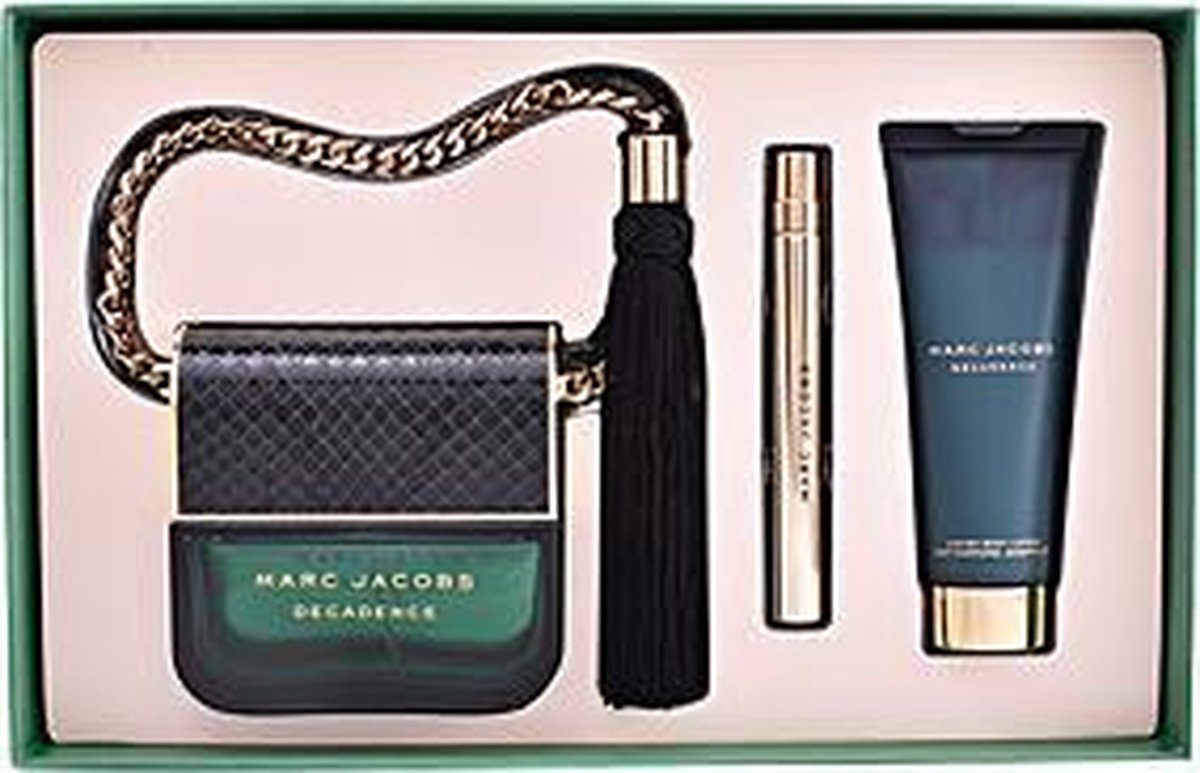 Marc Jacobs DECADENCE LOTE decadence edp vapo 100 ml + body lotion 75 ml +  decadence... | bol.com