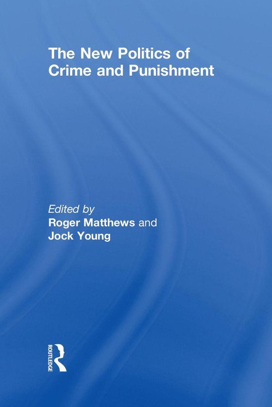 The New Politics of Crime and Punishment - cover