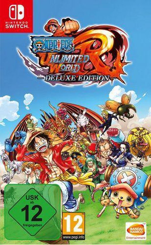 Nintendo Switch Lite ワンピース フィルム RED Bandai Namco One Piece Unlimited World Red Deluxe Edition