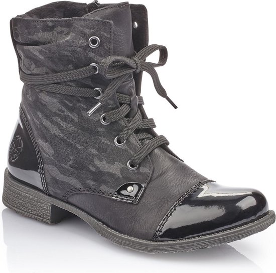 Rieker - Dames schoenen - 70822-00 - zwart - maat 40 | bol.com