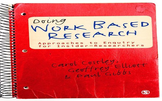 Doing Work Based Research - cover
