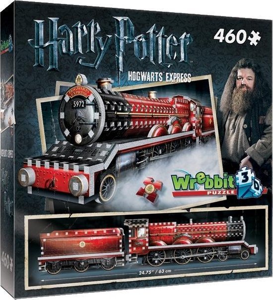 overdracht criticus Dierentuin Wrebbit 3D Puzzel - Harry Potter Hogwarts Express - 460 stukjes | bol.com