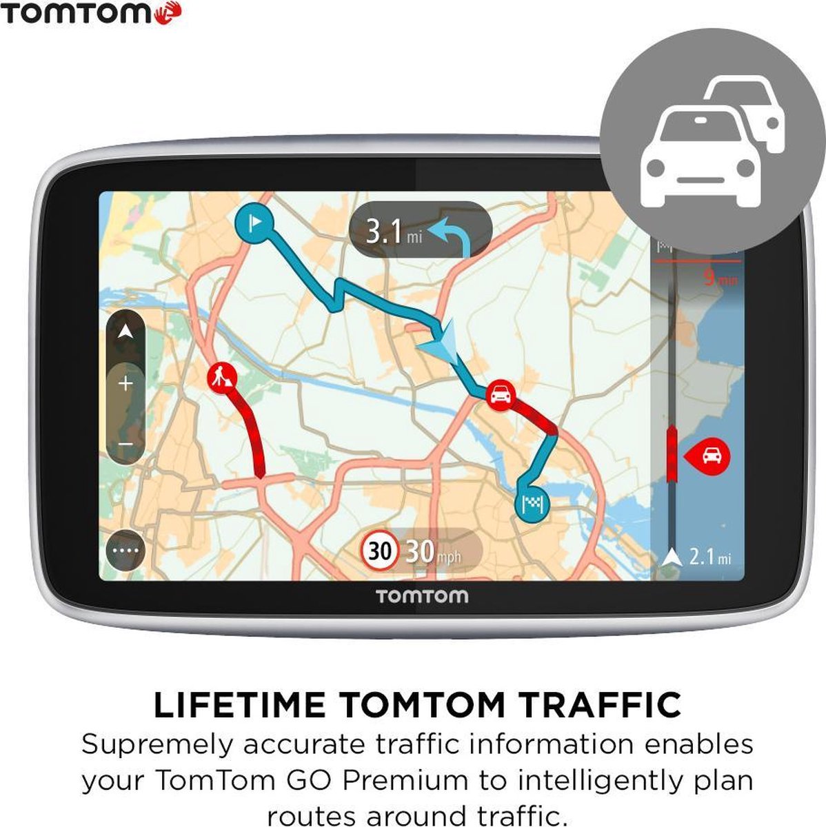 Zeldzaamheid Lastig blozen TomTom Go Premium 6 - Autonavigatie - Wereld | bol.com