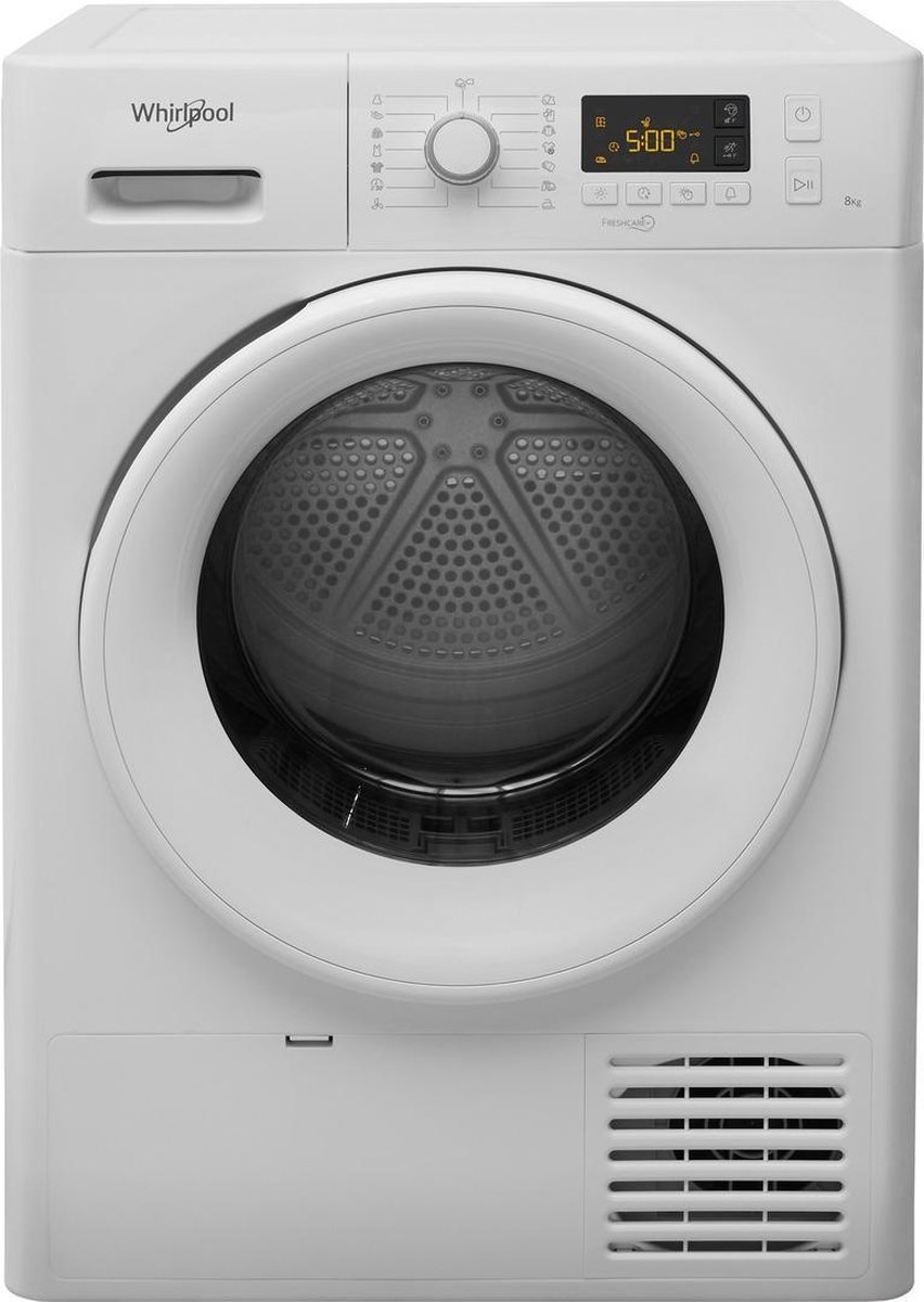 Sèche-linge Whirlpool pompe à chaleur FFT M22 8X2BS BE A++ 8Kg