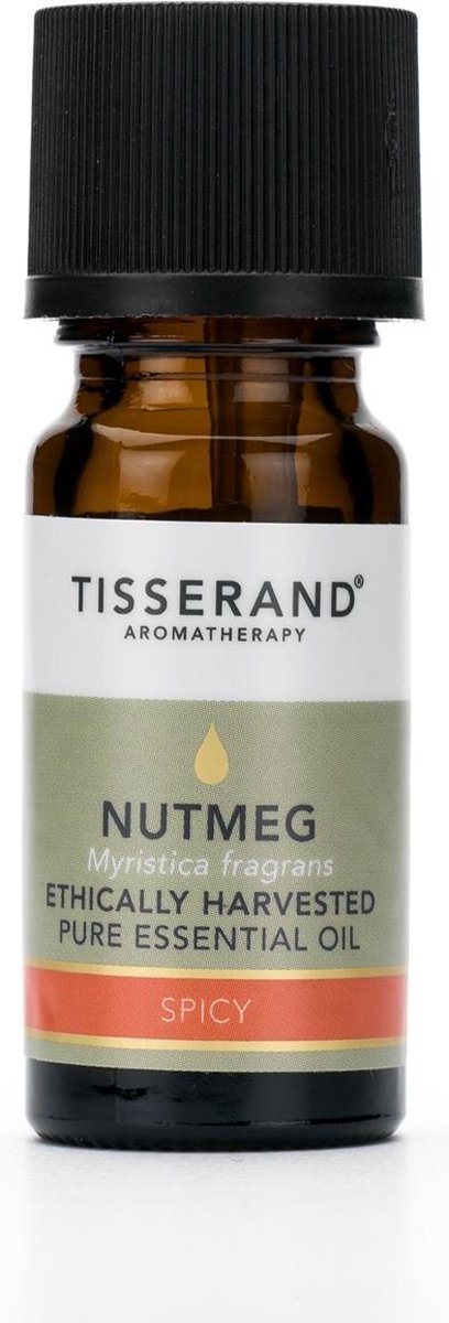 Goedkoopste Tisserand Nutmeg (Nootmuskaat) etherische olie 9 Milliliter
