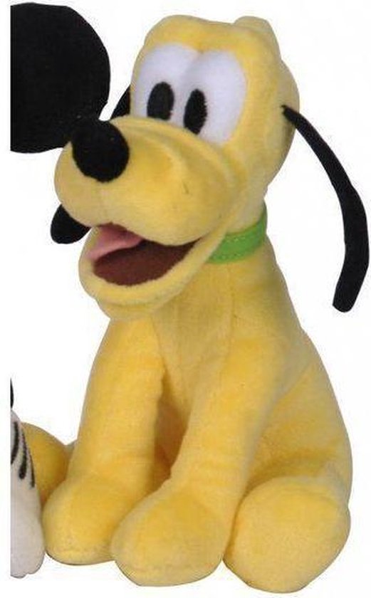 Onleesbaar Ineenstorting Regeren Pluche Disney Pluto knuffel 20 cm | bol.com