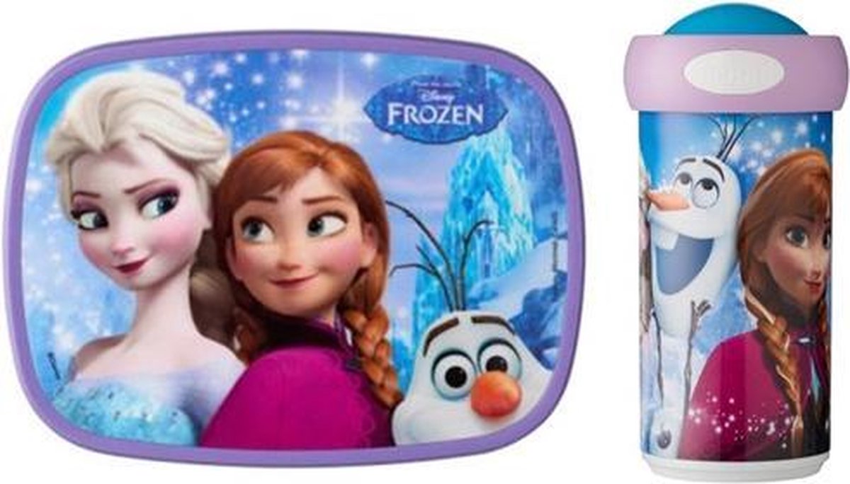 Volgen Vijandig middernacht Lunchset Disney Frozen - Lunchbox en Schoolbeker Mepal | bol.com
