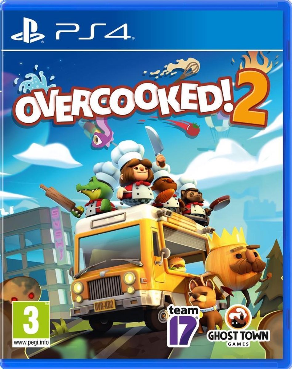 Overcooked 2 - PS4 - Sony Playstation