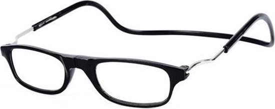 Carrière tussen apotheker Magnetische Leesbril - Zwart - Sterkte +1,0 - Altijd je bril bij de hand |  bol.com