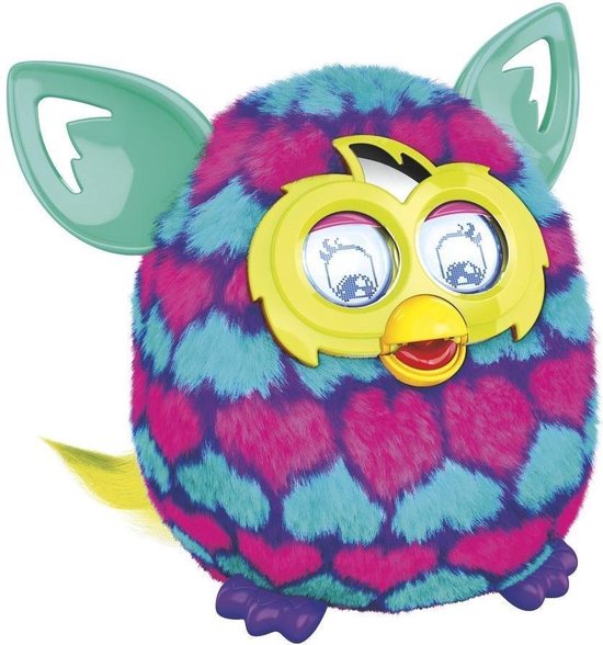 Furby Boom - Elektronische Knuffel - Pink & Blue Hearts