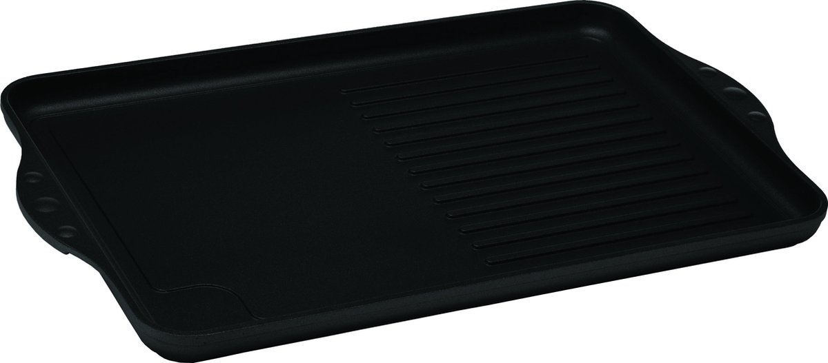 Swiss Diamond Classic Grillplaat - 40x28 cm - Non-Stick Grill - Zwart