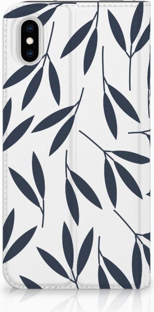 Apple iPhone Xs Max Smart Cover Leaves Blue