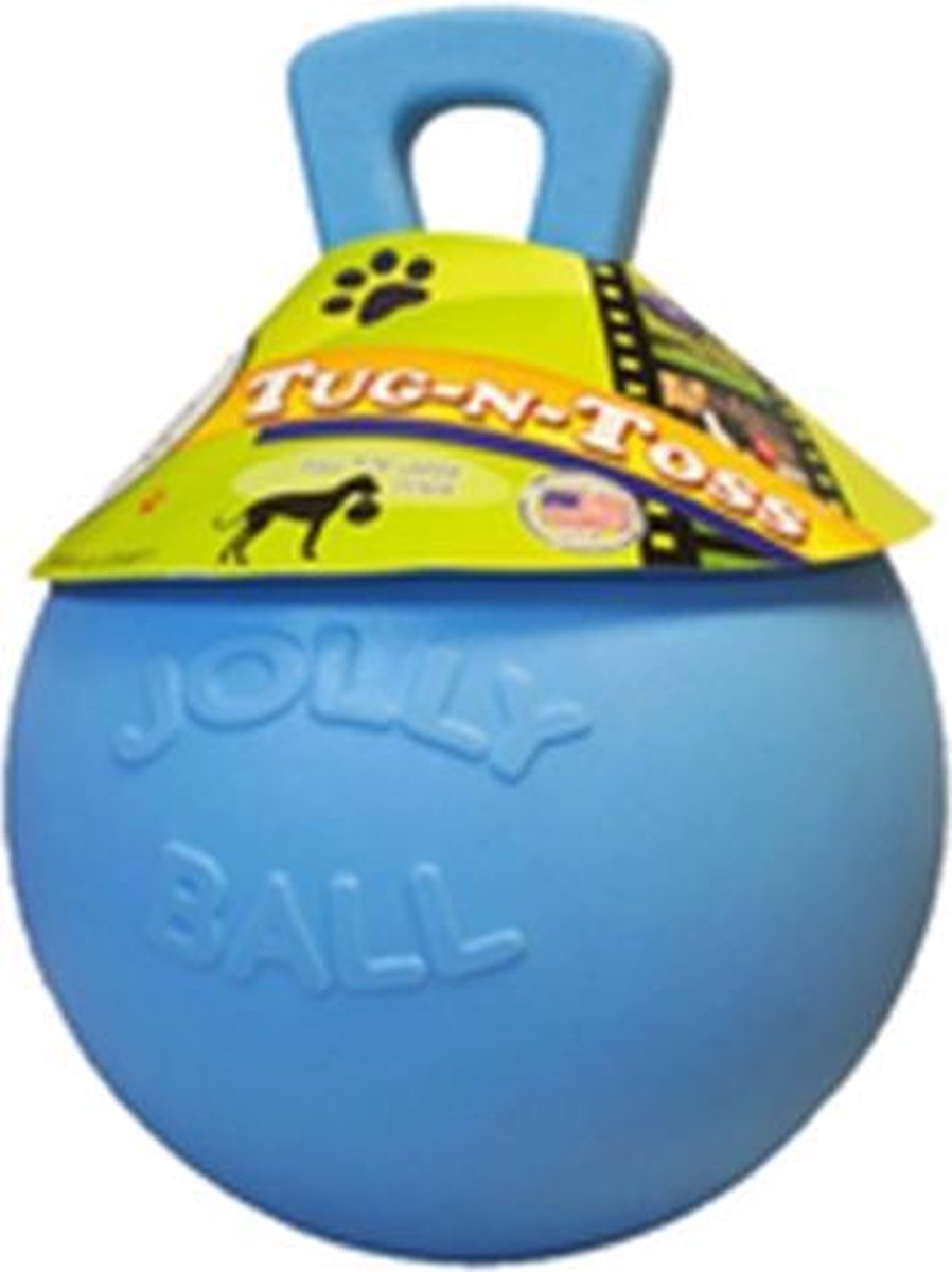 Jolly Ball TugnToss XL (10 inch) 25 cm baby blauw