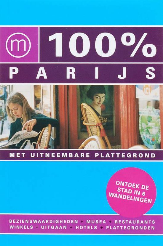 Cover van het boek '100% Parijs' van E. ter Bekke