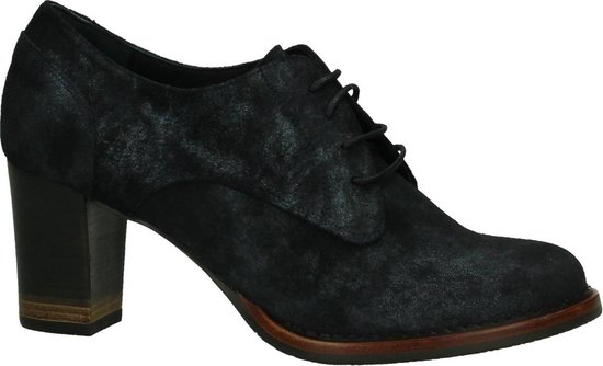 Zinda Dames Veterschoenen - Blauw - Maat 41 | bol.com