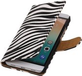 Huawei Honor 7i - Zebra Booktype Wallet Cover