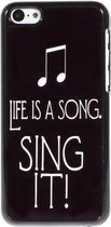 PC Hardcase iPhone 5c - Life Is A Song