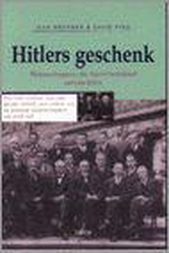 Omslag van Hitlers geschenk door Jean Medawar