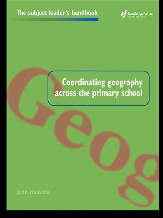 Subject Leaders' Handbooks - Coordinating Geography Across t ... - cover