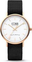 CO88 Collection 8CW-10022 - Horloge - Nato Nylon - zwart - 36 mm