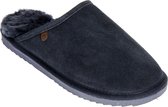 Warmbat Classic Suede Pantoffels - Dark navy - Maat 38