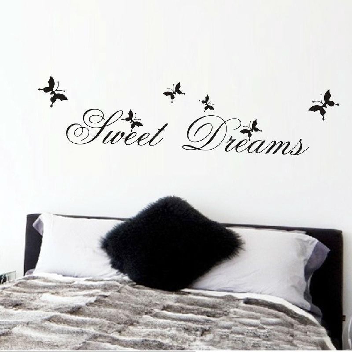 Decoratieve Muursticker - Sweet dreams - Wanddecoratie
