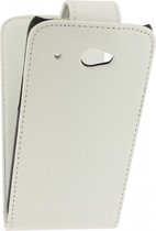 Xccess Leather Flip Case HTC Desire 601 White