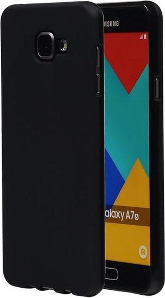 Samsung Galaxy A7 (2016) TPU Hoesje Zwart