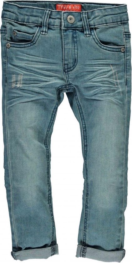 TYGO & vito Jongens Skinny jeans damaged - l.used - Maat 98 | bol.com