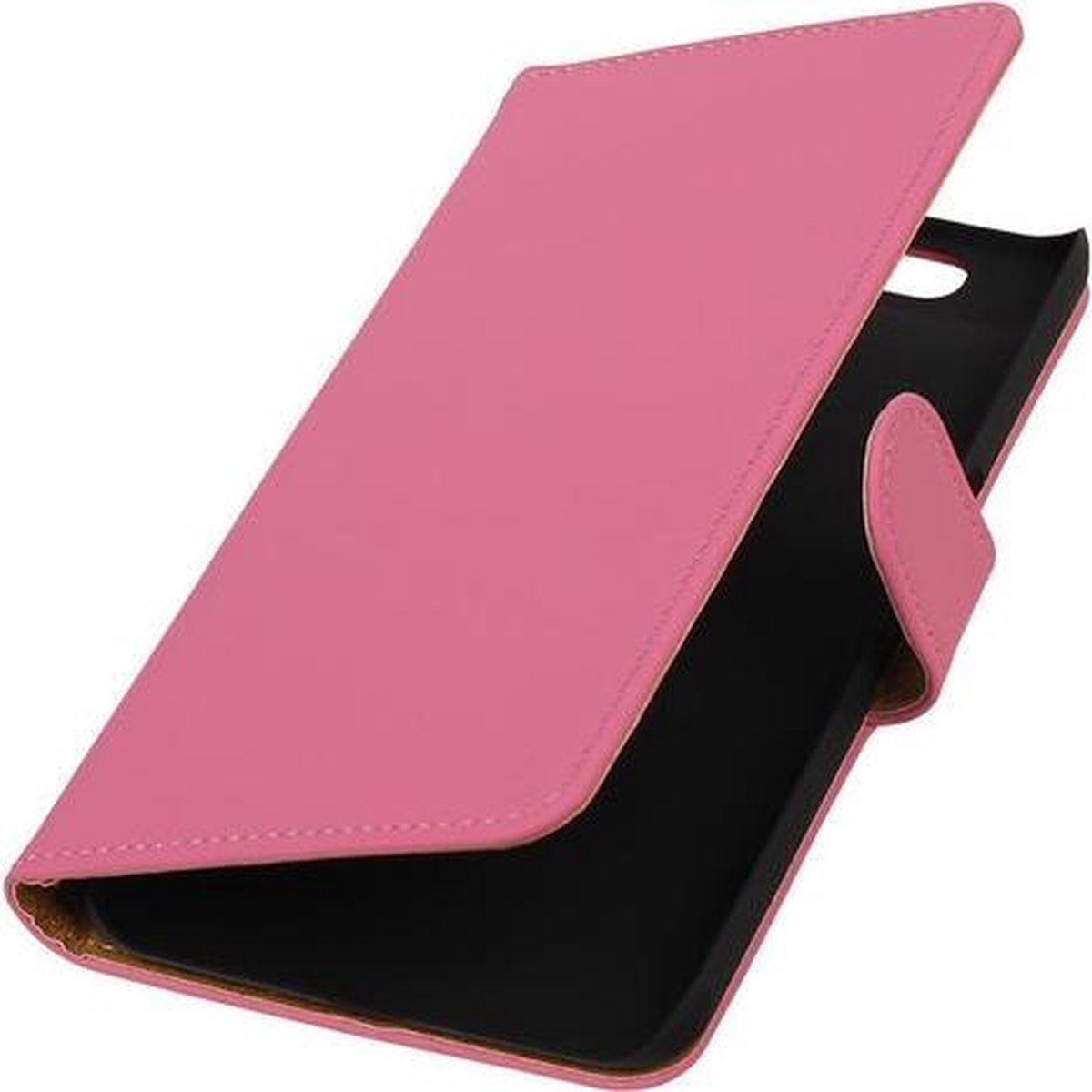 Huawei Nexus 6P - Effen Roze Booktype Wallet Hoesje