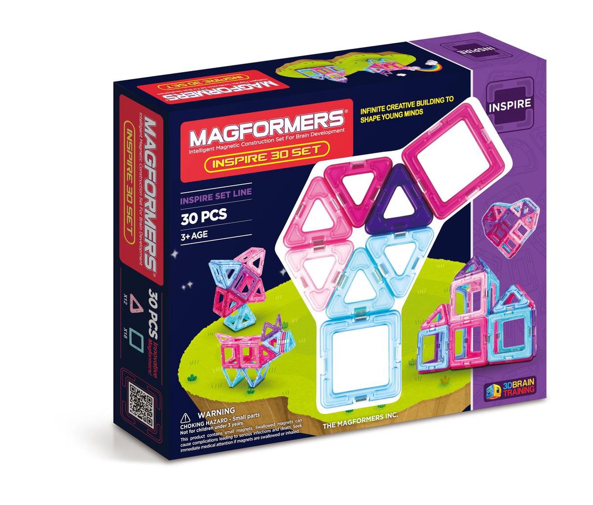 Magformers Inspire Set 30 Parts Jouets magnetiques bol