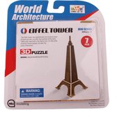 Jonotoys 3d-puzzel Eiffeltoren Klein 6-delig Brons