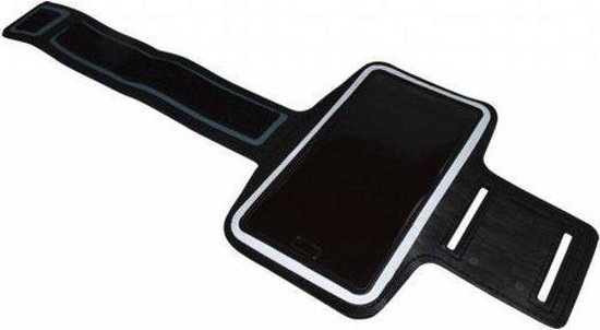 Comfortabele Smartphone Sport Armband voor uw Hema H3, zwart , merk i12Cover |
