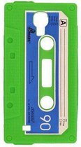 Cassette Groen - Samsung Galaxy S4 hoesje