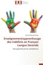 Omn.Univ.Europ.- Enseignement/Apprentissage Des Ind�finis En Fran�ais Langue Seconde