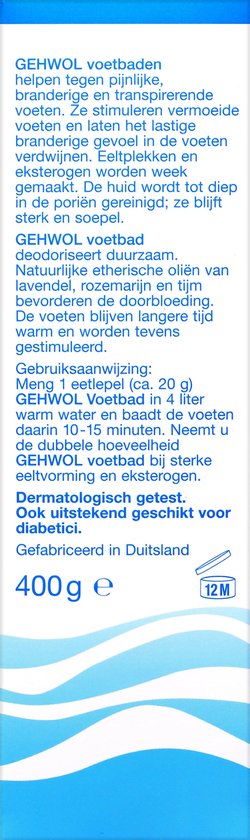 Gehwol Voetbad - voetenbad - Voetverzorging