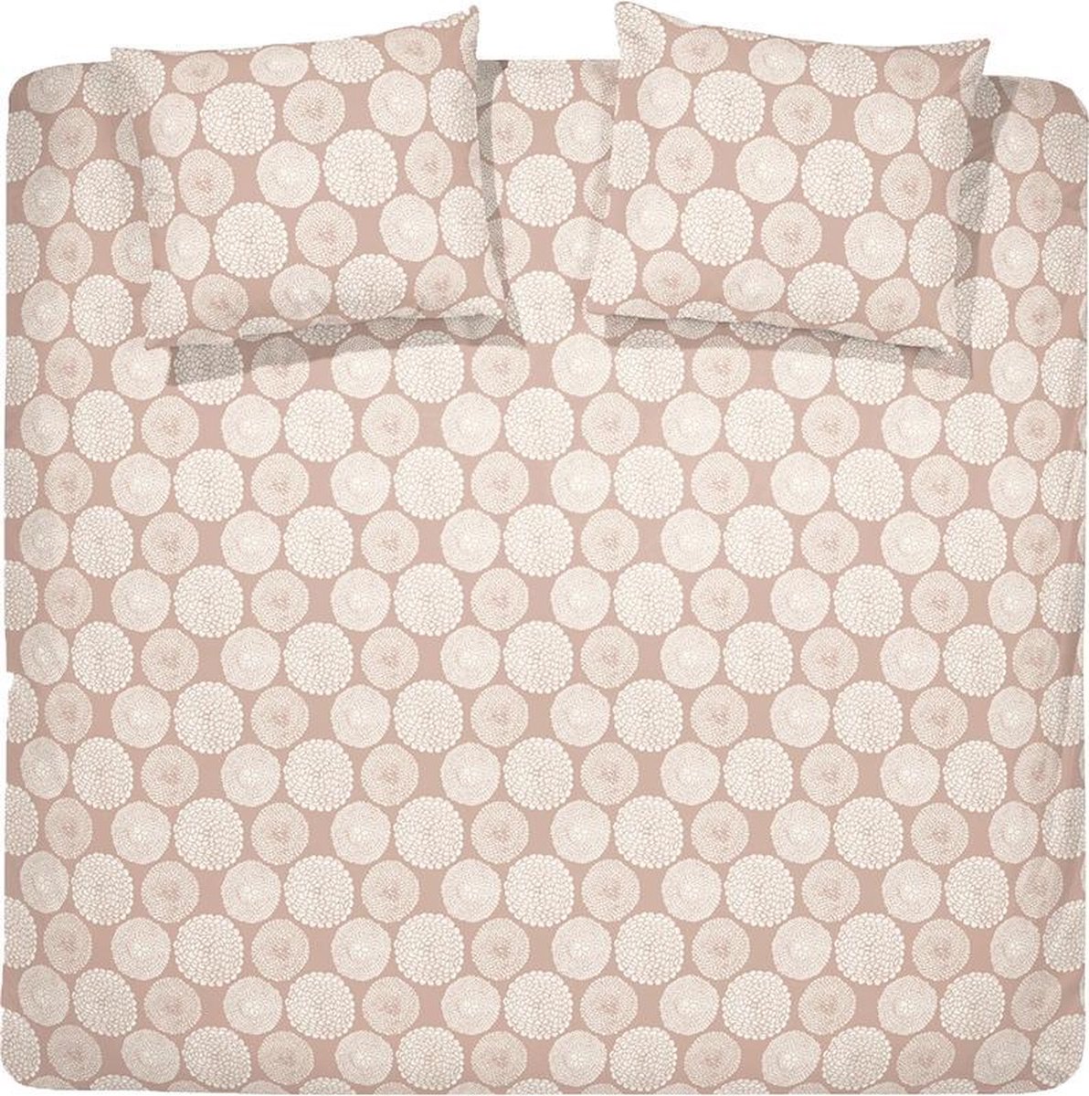 //Cinderella Dekbedovertrekset katoen 260 x 200/220 cm corsage misty rose