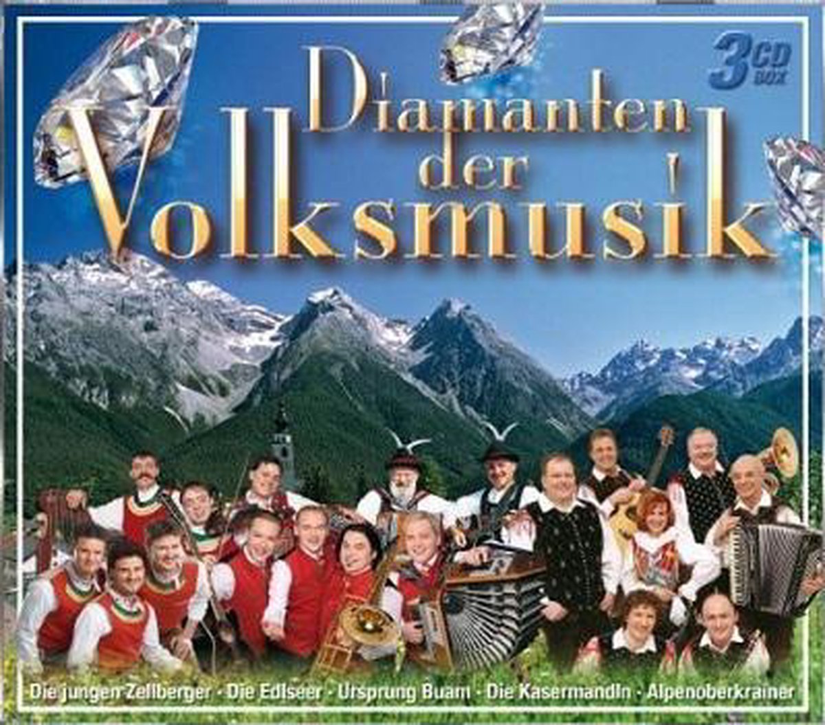 3-CD Various - DIAMANTEN DER VOLKSMUSIK