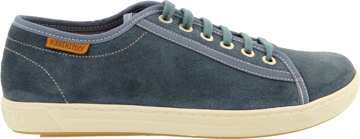 Birkenstock Dames Veterschoenen Blauw - Schoenen.nl