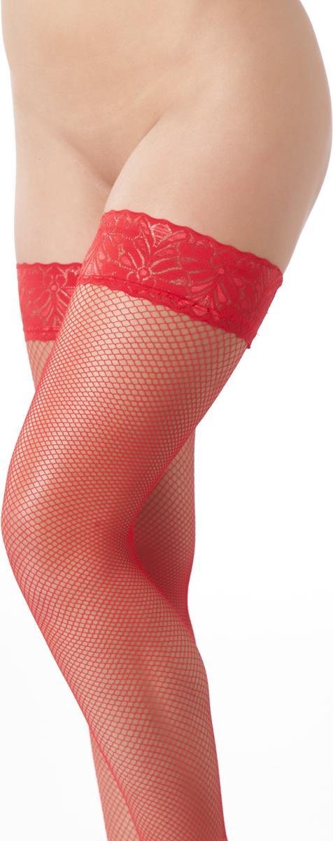 Amorable - Hold-up Visnet Kousen - Rood