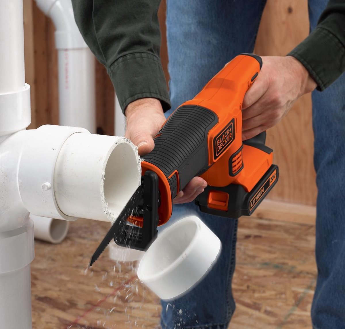 BLACK+DECKER 18V Reciprozaag BDCR18N-XJ thumbnail 2