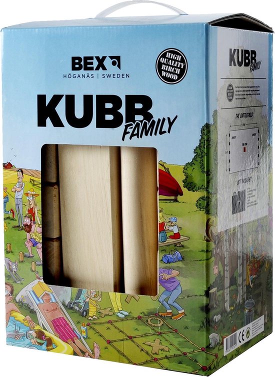 Kubb - Familiespel - Engelhart