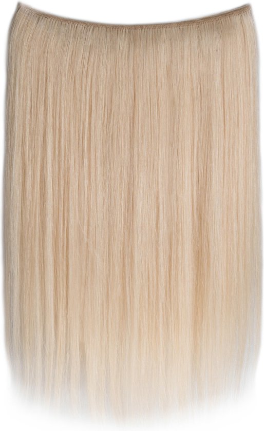 Easy Wire Extensions (Steil), 100% Human Hair, 50cm, kleur #613 Light Blonde