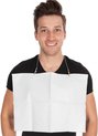 Patiënten servetten 3-laags wegwerp dental towels / bibs verpakt per 125 stuks wit