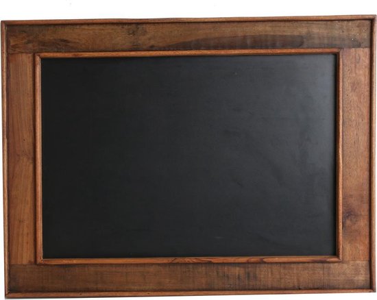 Raw Materials Factory krijtbord - Vintage - 80x60 cm - Gerecycled hout |  bol.com