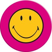 ZK 6187-0312 roze Smiley rond diner bord