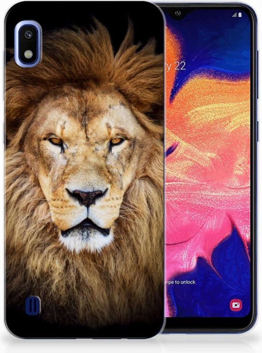 Samsung Galaxy A10 TPU Hoesje Leeuw