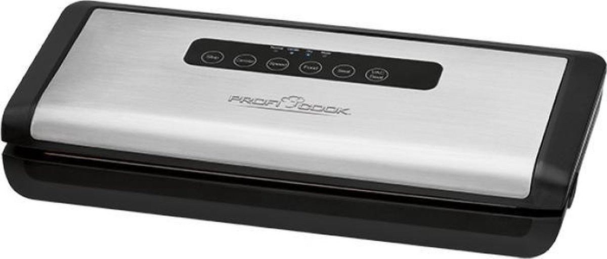 ProfiCook PC-VK 1146 vacuum sealer 800 mbar Zwart, Roestvrijstaal